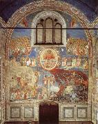 GIOTTO di Bondone Last Judgement oil on canvas